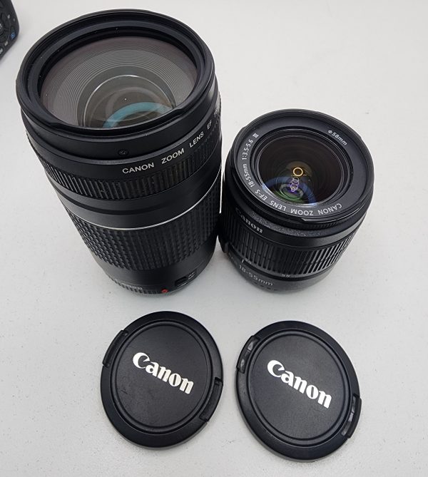 Canon EOS 1100D Camera w/ Lenses and Battery - IP390833 - Image 8