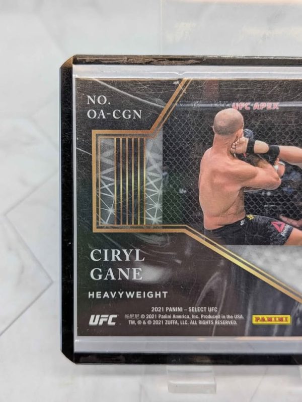 Panini Rookie Select 2021 UFC Heavyweight Ciryl Gane Autograph Card (14/25) - BP391095 - Image 6