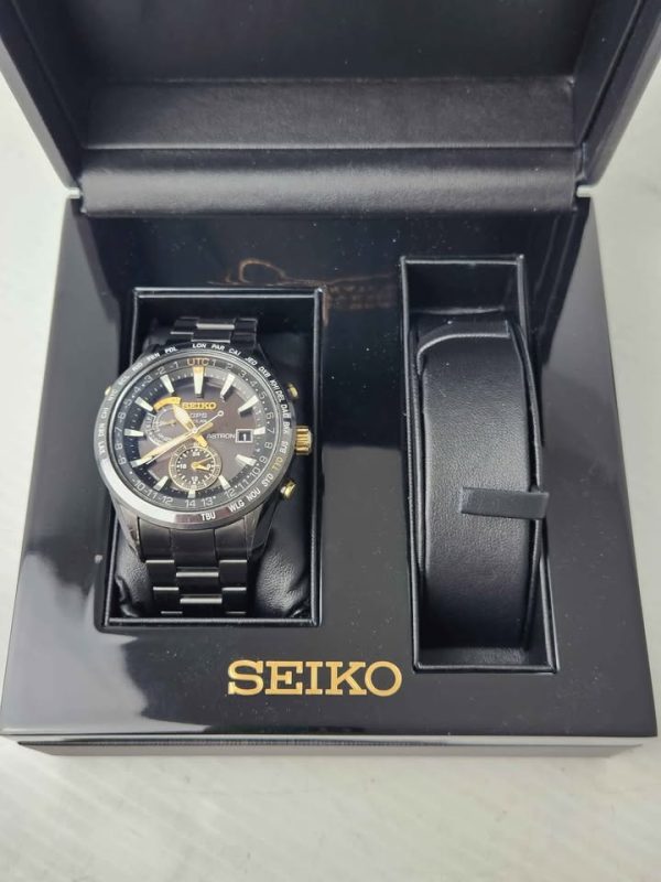 SEIKO ASTRON KINTARO HATTORI WATCH IN BOX #GN391868 - Image 2