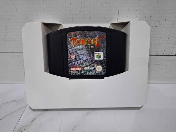 TUROK 2 - SEEDS OF EVIL NINTENDO GAME *NO MANUAL* TW388806-29 - Image 5