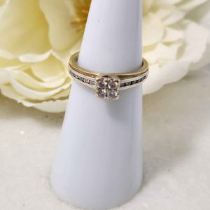 9CT YELLOW GOLD RING #GN371146
