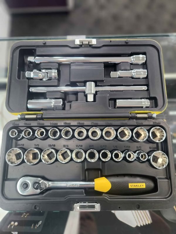 STANLEY SOCKET SET (22 PIECE) #GN392743 - Image 3