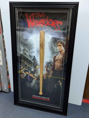 The Warriors Autographed Bat Memorabilia (Michael Beck) - BP393977
