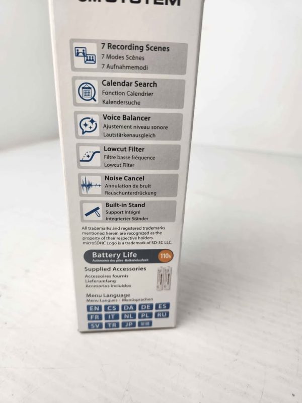 OM SYSTEM VOICE RECORDER (WA-883) #GN389888 - Image 2