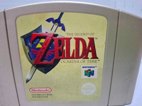 ZELDA-OCARINA OF TIME NINTENDO GAME *NO MANUAL, NO BOX* TW388806-17 - Image 2