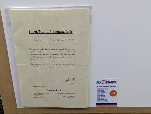Framed Liverpool F.C. England Autographed Football Jersey Memorabilia - BP391466 - Image 6