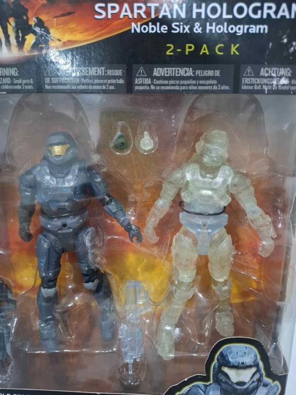 SPARTAN HOLOGRAM NOBLE SIX AND HOLOGR FIGURE TW377468 - Image 7