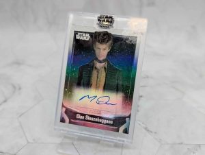 Topps Star Wars Matt Doran as Elan Sleazebaggano Autograph Card - BP390993-5