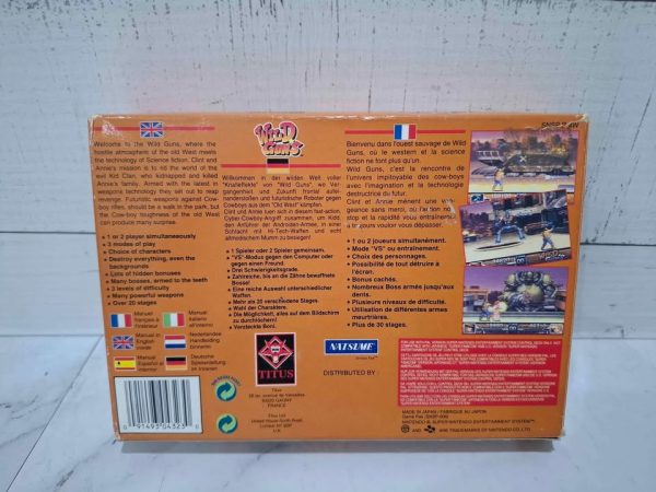 WILD GUNS  NINTENDO GAME *NO MANUAL* TW391645-71 - Image 12