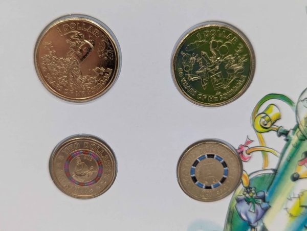 Mr Squiggle & Friends 2019 Collectable 7-Coin Set - BP392937 - Image 5