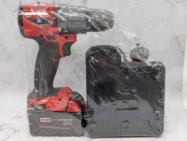 Milwaukee 18V Hammer Drill/Driver w/ 3Ah Battery - BP395751 - Image 5