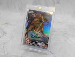 Topps Chrome Star Wars Mark Dodson as Salacious B. Crumb Autograph Card - BP390993-7