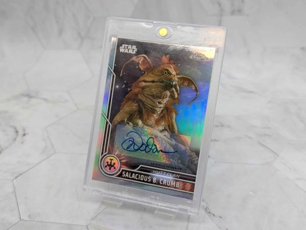 Topps Chrome Star Wars Mark Dodson as Salacious B. Crumb Autograph Card - BP390993-7