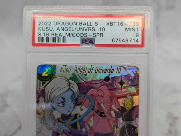 PSA Graded 2022 Dragon Ball Kusu, Angel of Universe 10 Card (Mint 9) - BP390991-3 - Image 3