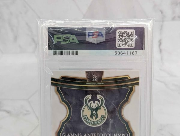 PSA Graded 2019 Panini Select Giannis Antetokounmpo Card (Mint 9) - BP391381 - Image 6