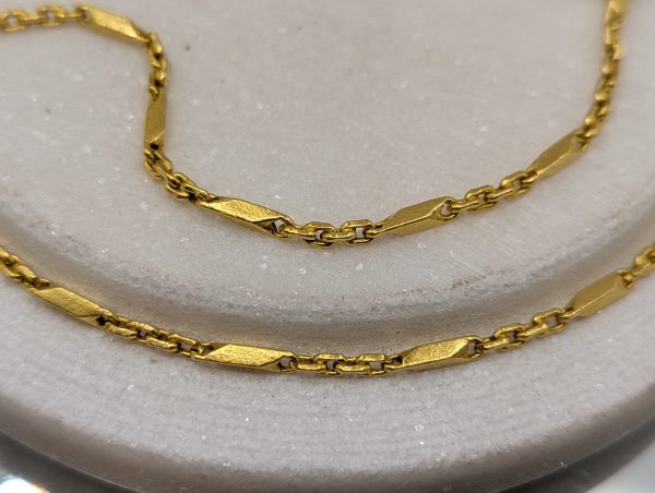 Unisex 23CT Yellow Gold Milano Rope Chain Necklace (27.8gms) - BP392914 - Image 3