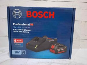 BOSCH BATTERY AND CHARGER TW387498