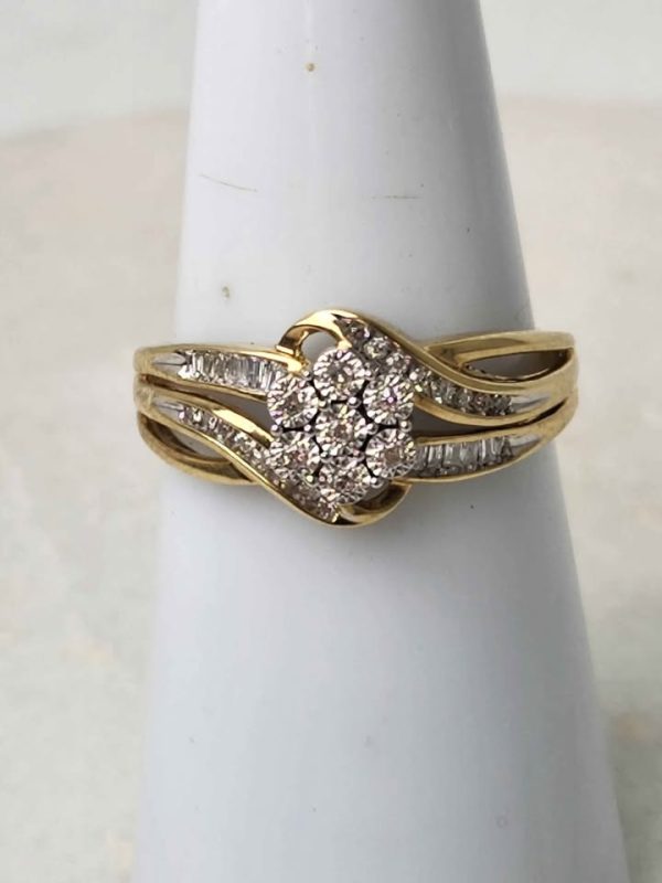 9CT YELLOW GOLD RING #GN390564 - Image 13