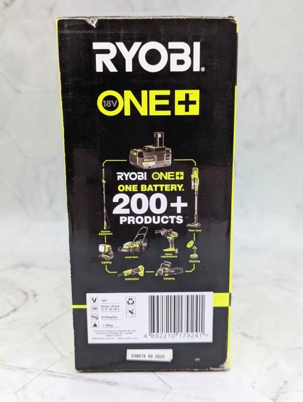 Ryobi 18V ONE+ 10mm Crown Stapler Skin-Only (R18ST50) - BP390582 - Image 4