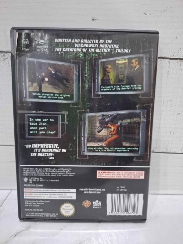 ENTER THE MATRIX NINTENDO GAME TW388806-6 - Image 2