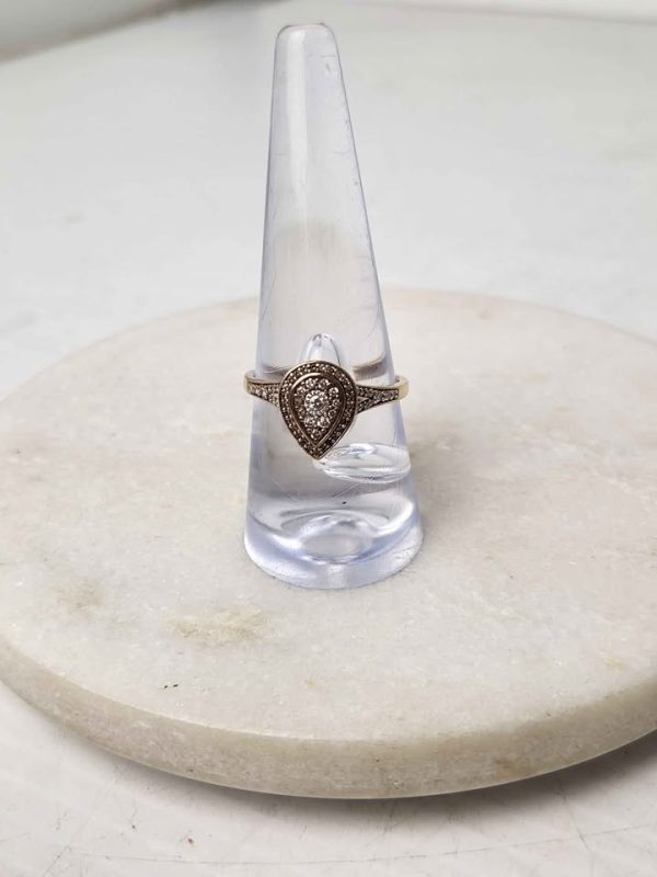9CT YELLOW GOLD RING #GN390014 - Image 7