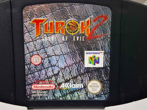 TUROK 2 - SEEDS OF EVIL NINTENDO GAME *NO MANUAL* TW388806-29 - Image 6