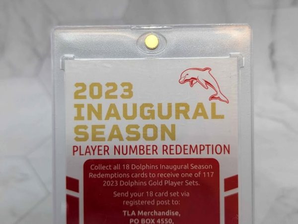 NRL 2023 Inaugural Season Dolphins Player Number Redemption Card (09/18) - BP391097 - Image 6