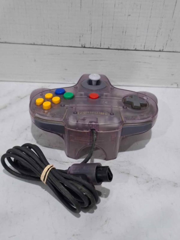 CLEAR PURPLE NINTENDO 64 CONTROLLER TW391645-7 - Image 17