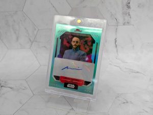 Topps Finest Star Wars Omid Abtahi as Dr. Pershing Autograph Card (067/199) - BP390993-10