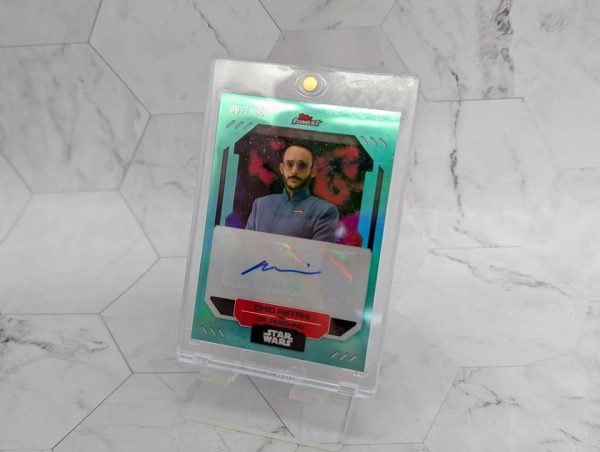 Topps Finest Star Wars Omid Abtahi as Dr. Pershing Autograph Card (067/199) - BP390993-10