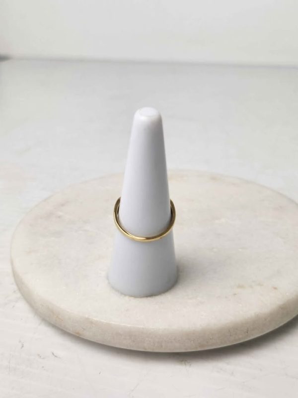 9CT YELLOW GOLD OPAL RING #GN392324 - Image 10