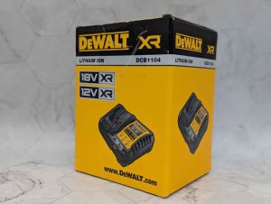 Sealed DeWalt XR 12-18V Battery Charger (DCB1104) - BP391234