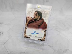 Topps Star Wars Bernard Bullen as Father of The Mandalorian Autograph Card - BP390993-6