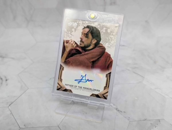 Topps Star Wars Bernard Bullen as Father of The Mandalorian Autograph Card - BP390993-6