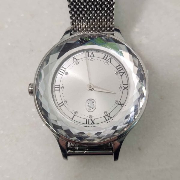 LADIES SILVER SWAROVSKI WATCH #GN367667 - Image 2