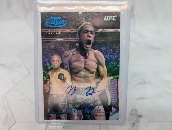 Topps Gold Label Bryan Battle Autograph Card (67/99) - BP390511 - Image 2