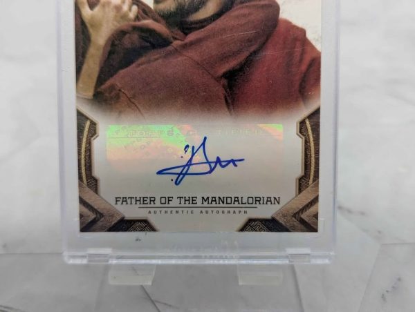 Topps Star Wars Bernard Bullen as Father of The Mandalorian Autograph Card - BP390993-6 - Image 4