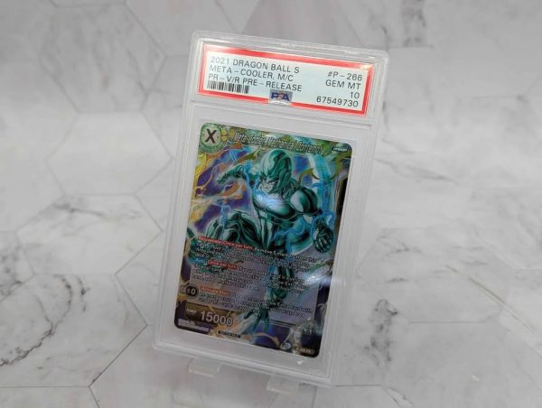 PSA Graded 2021 Dragon Ball Meta-Cooler, Mechanical Contempt Card (Gem Mint 10) - BP390991-1