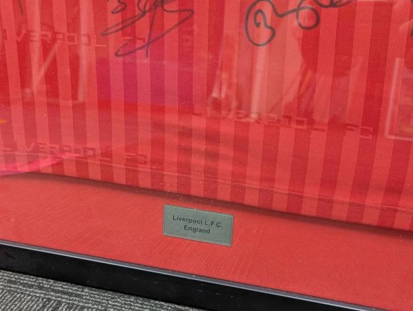 Framed Liverpool F.C. England Autographed Football Jersey Memorabilia - BP391466 - Image 4