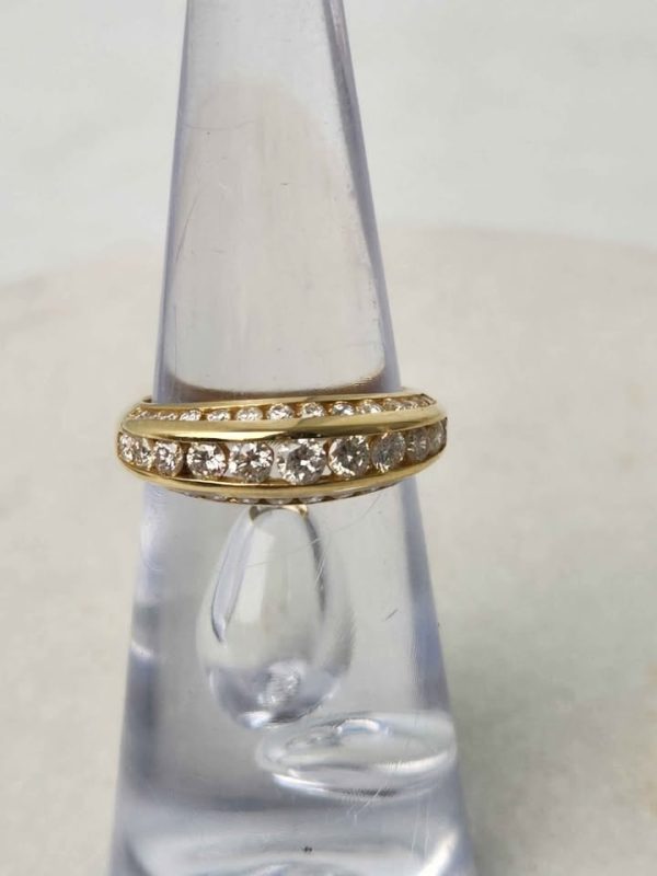 19CT YELLOW GOLD RING (VAL) #GN376535 - Image 4
