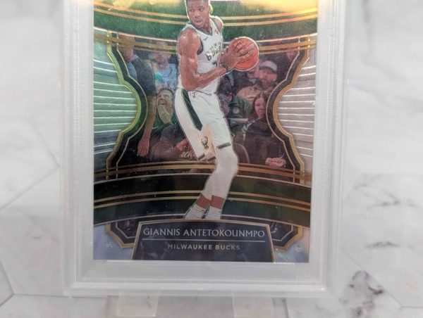 PSA Graded 2019 Panini Select Giannis Antetokounmpo Card (Mint 9) - BP391381 - Image 4
