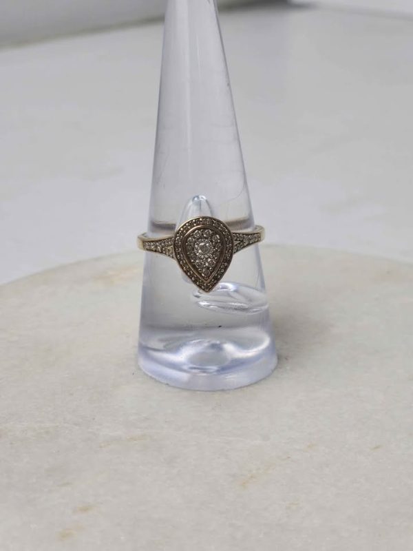 9CT YELLOW GOLD RING #GN390014 - Image 8