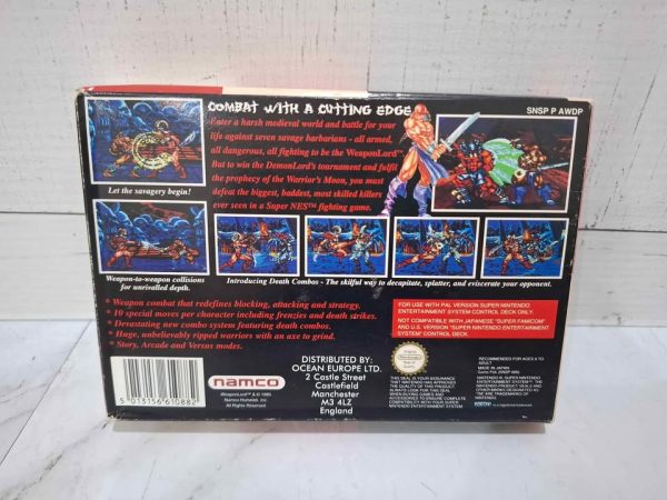 WEAPON LORD SUPER NINTENDO GAME *NO MANUAL* TW391645-32 - Image 12