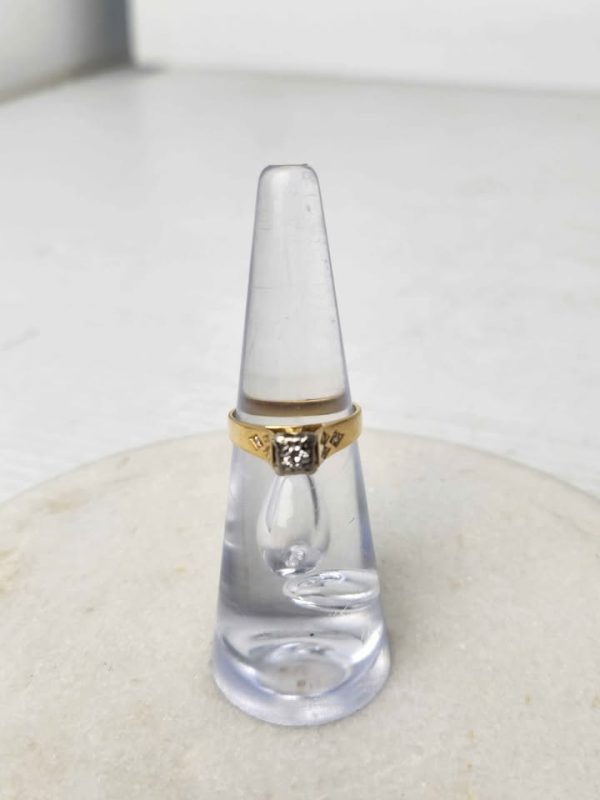 LADIES 18CT YELLOW GOLD RING #GN389699 - Image 5