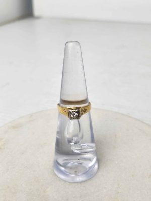 LADIES 18CT YELLOW GOLD RING #GN389699