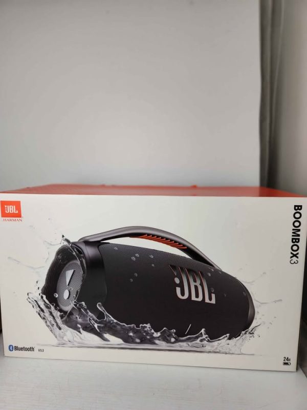 JBL BLUETOOTH SPEAKER BOOMBOX #GN392697 - Image 5
