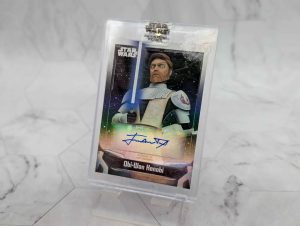 Topps Star Wars James Arnold Taylor as Obi-Wan Kenobi Autograph Card - BP390993-4
