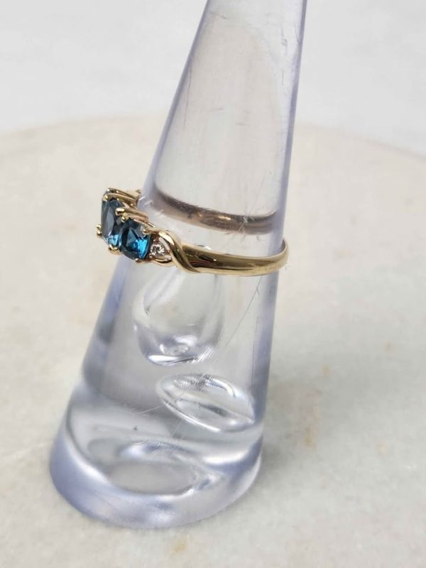9CT YELLOW GOLD RING #GN390850 - Image 11