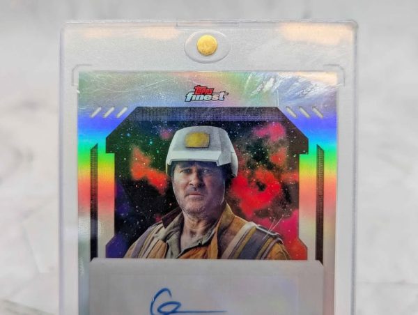 Topps Finest Star Wars Joplin Sibtain as Brasso Autograph Card - BP390993-12 - Image 3