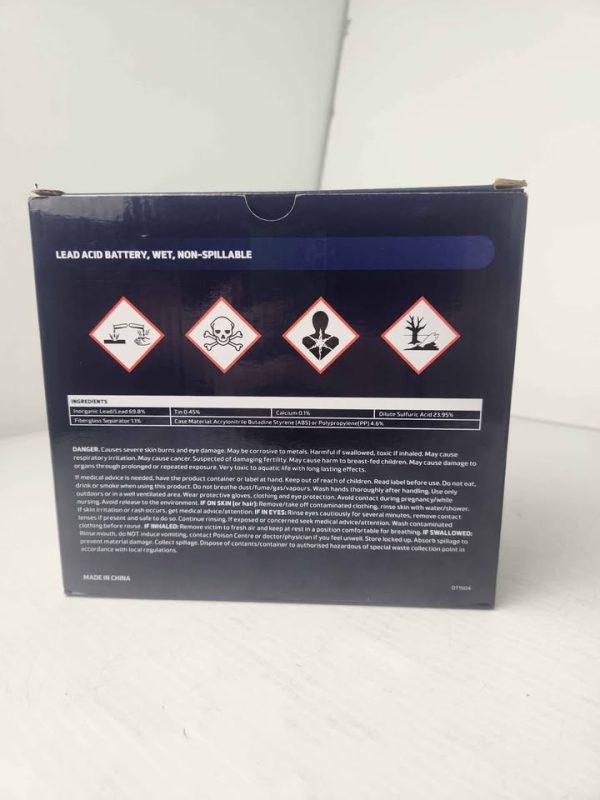 CENTURY BATTERY GYZ20HL IN BOX #GN394078 - Image 3